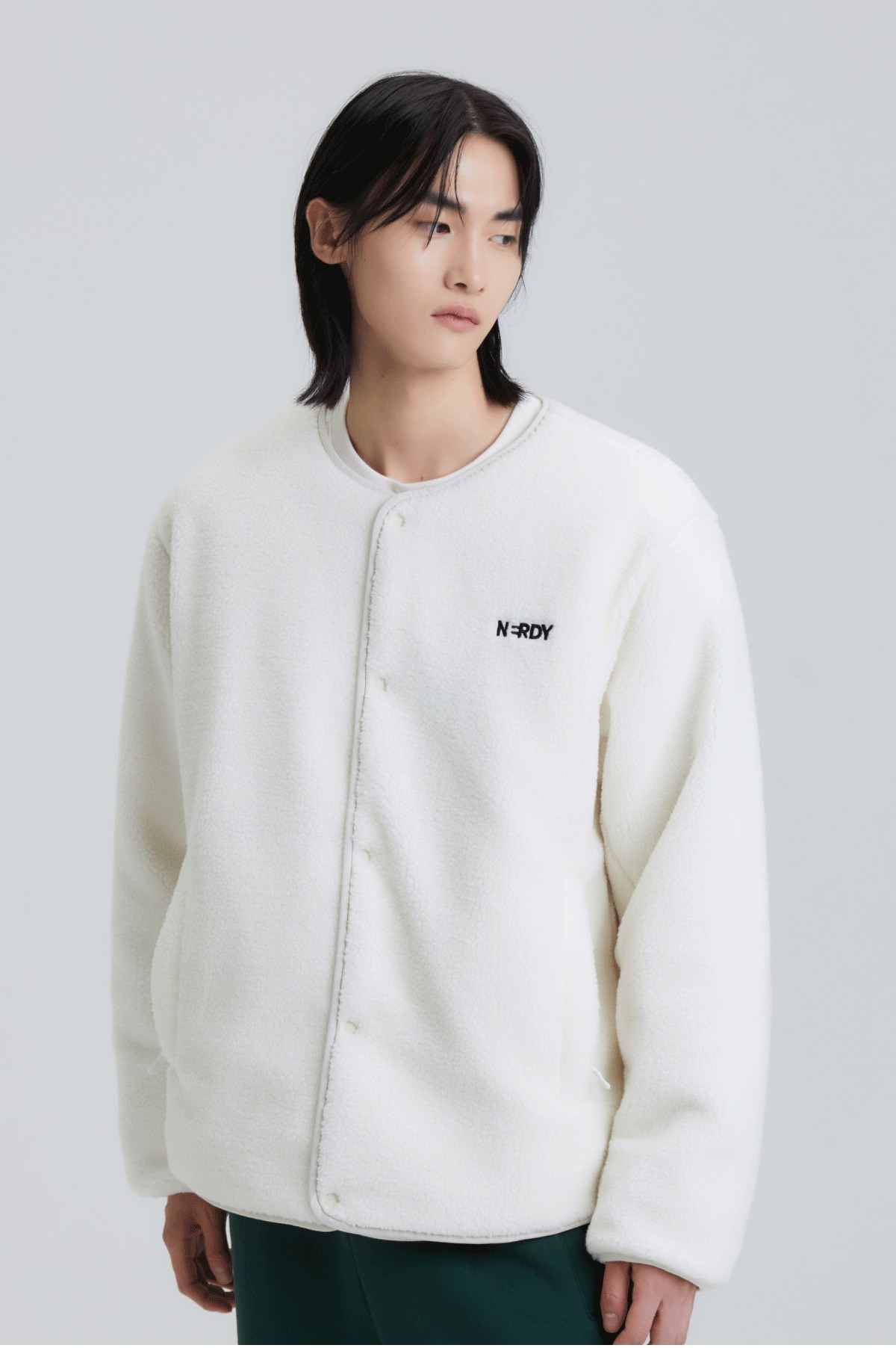 ●NERDY●フリース リバーシブル ダウンジャケット (2色) unisex ○NERDY○ リバーシブル フリースジャケット (2色) unisex