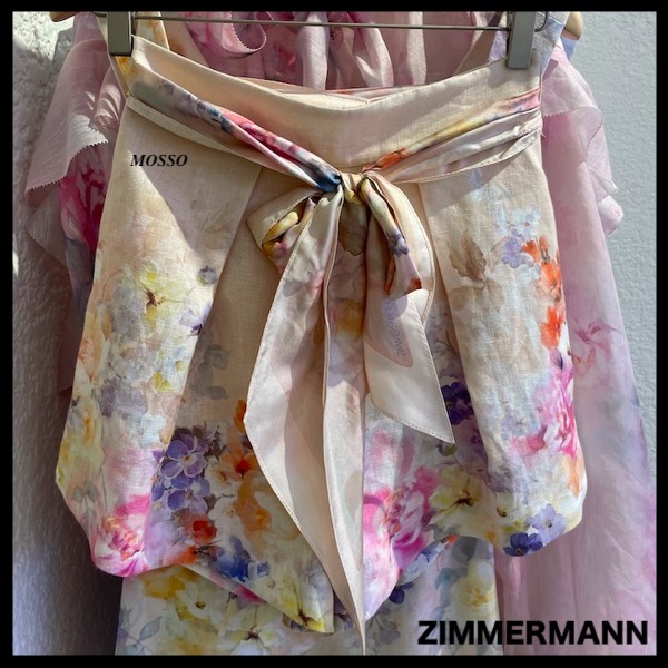 【Zimmermann】CRUSH TUCK SHORT タック ショートパンツ