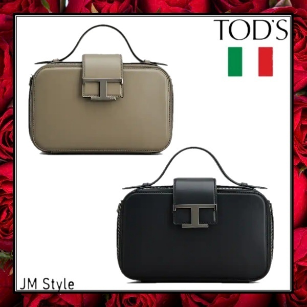 直営店●TOD'S●レザーミニカメラバッグ