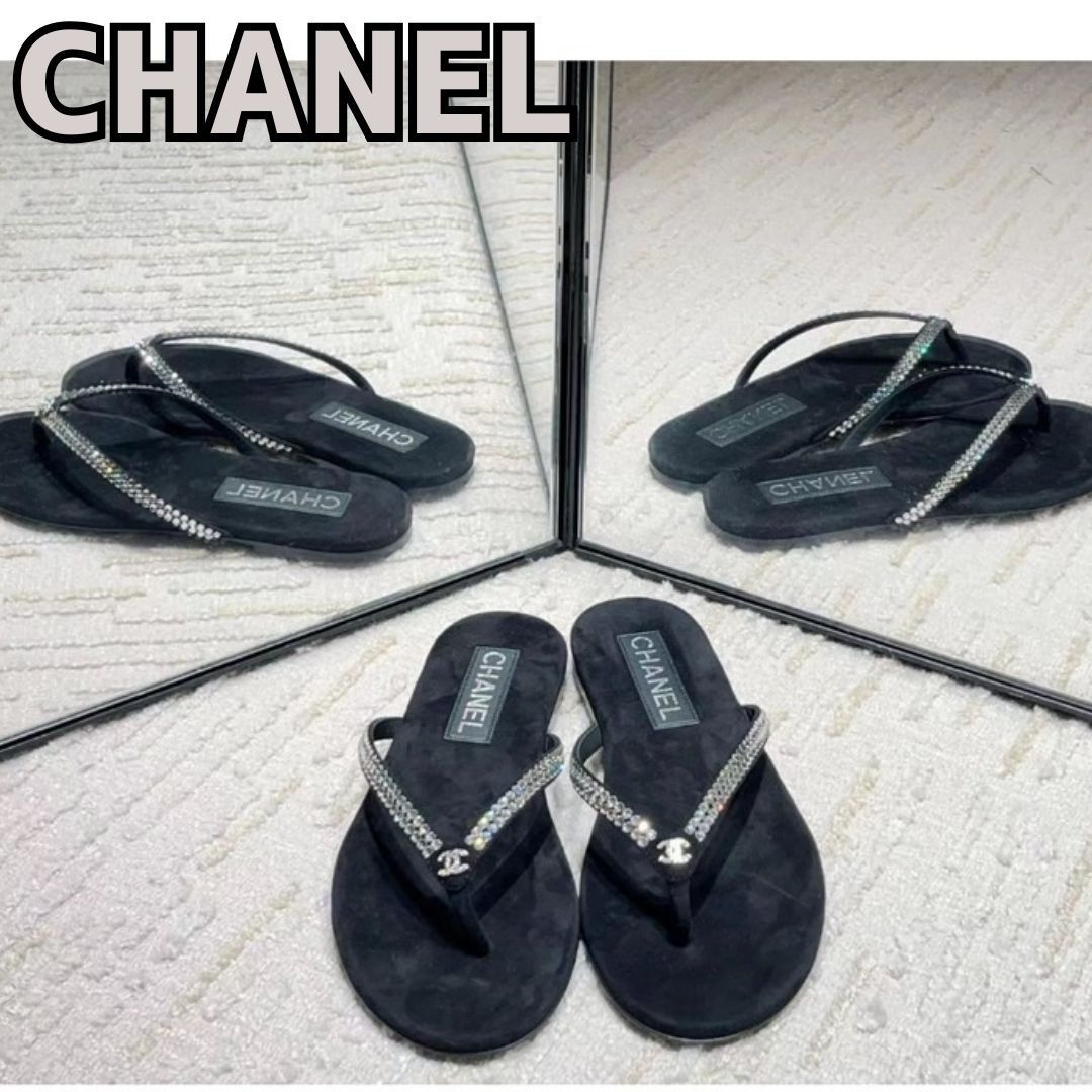 《24K》CHANEL ビーチサンダル 2024/25年 コレクション