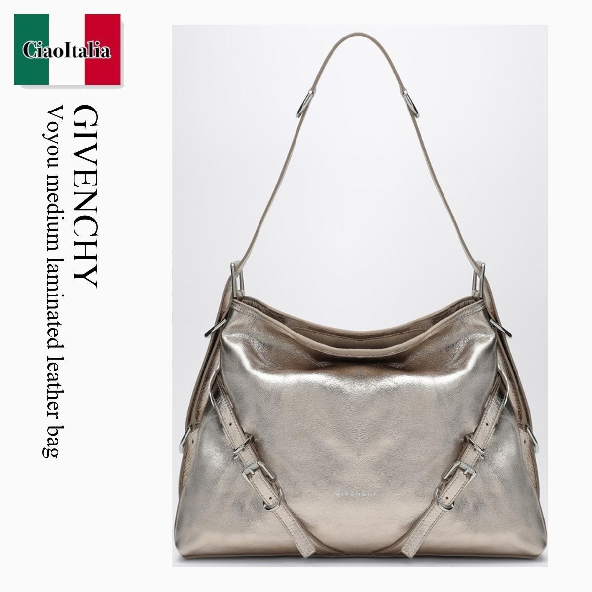 ショルダーバッグ・ポシェット Givenchy Voyou Medium Laminated Leather Bag