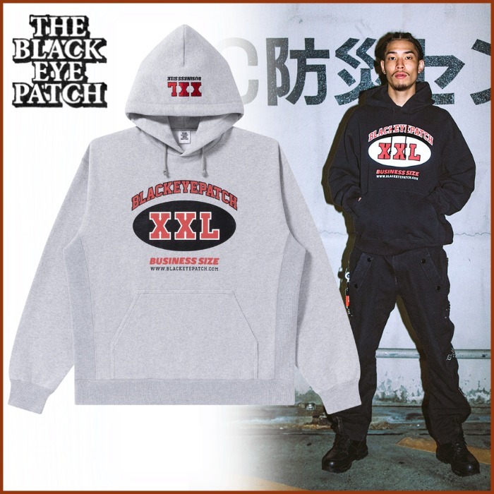 《遊び心満載の逸品》【BlackEyePatch】BUSINESS SIZE パーカー