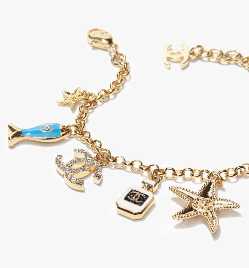 《チャームがお洒落♪》CHANEL ブレスレット 海モチーフ