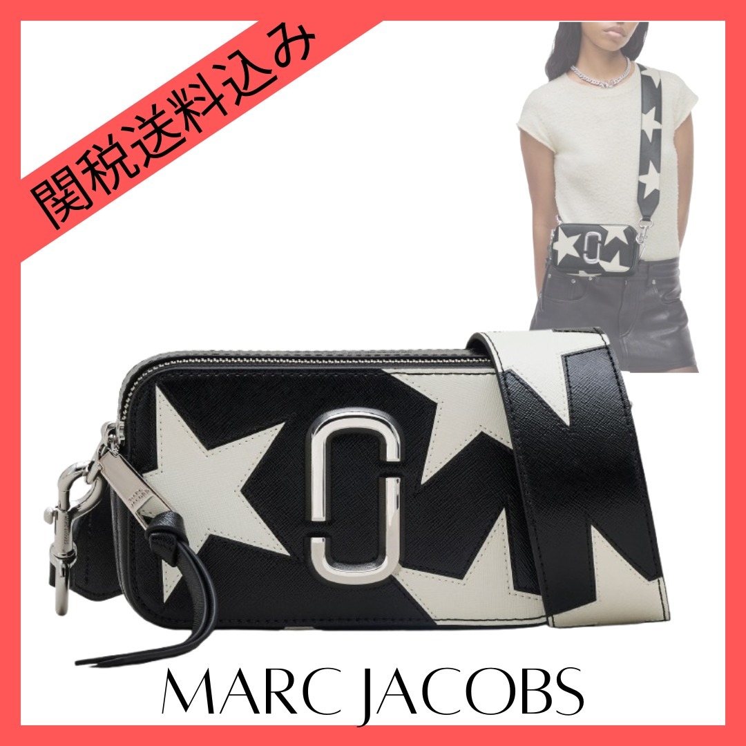 ☆MARC JACOBS スナップショット クロスボディバッグ