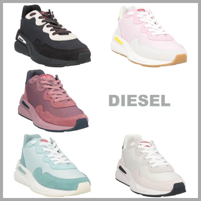 【DIESEL】ロゴ ローカット スニーカー *送料/関税込み*
