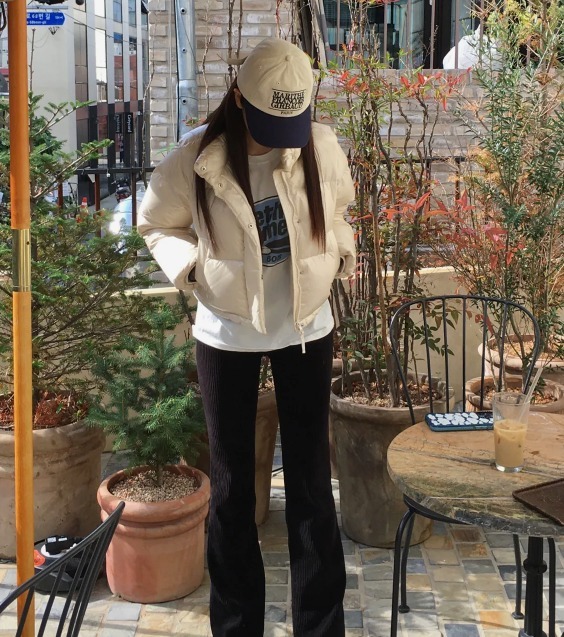 MARITHE★ [正規品] 韓国大人気 W BASIC DUCK DOWN CROP PUFFER MARITHE☆ [正規品] 韓国大人気 W BASIC DUCK DOWN CROP PUFFER