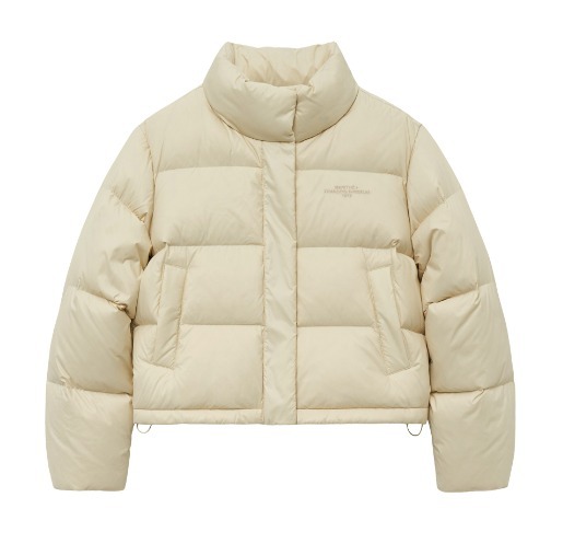 MARITHE☆ [正規品] 韓国大人気 W BASIC DUCK DOWN CROP PUFFER