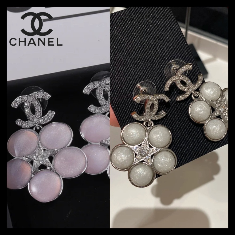 【お花がポイント】CHANEL フラワー ピアス
