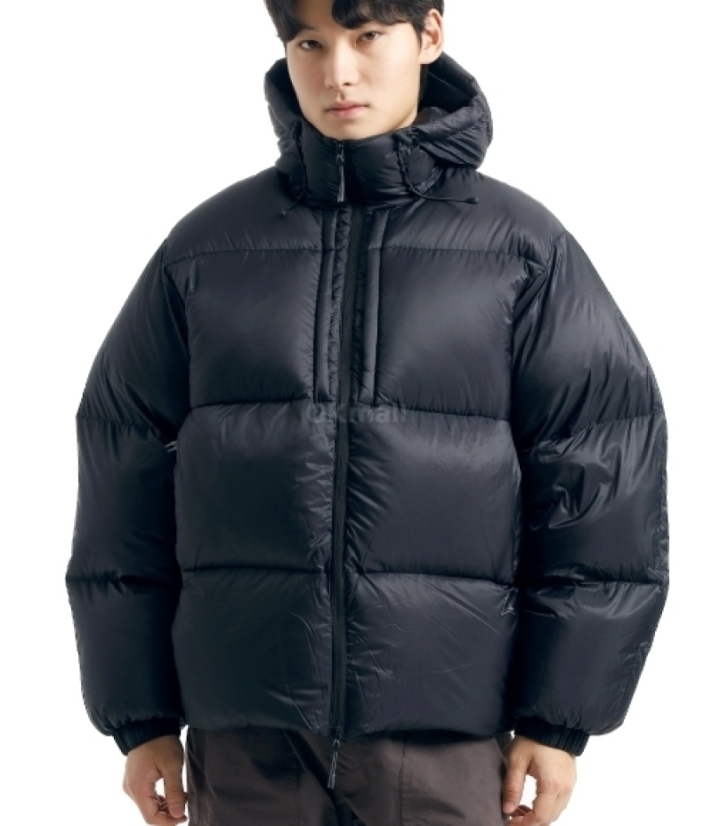 ROCAWEAR ダッフルコート Sサイズ ロカウェア 黒 ダウン