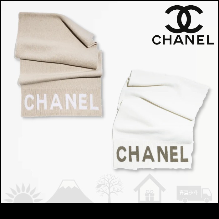 【シャネル】CHANEL ストール カシミヤ