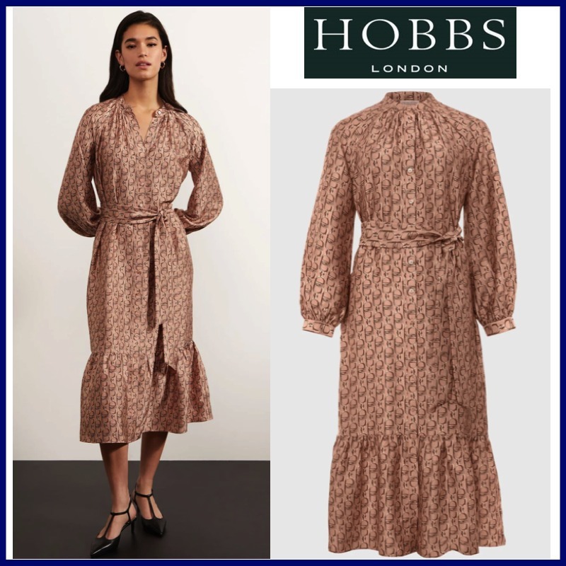 限定商品♪【HOBBS】高級感◇エレガントワンピース