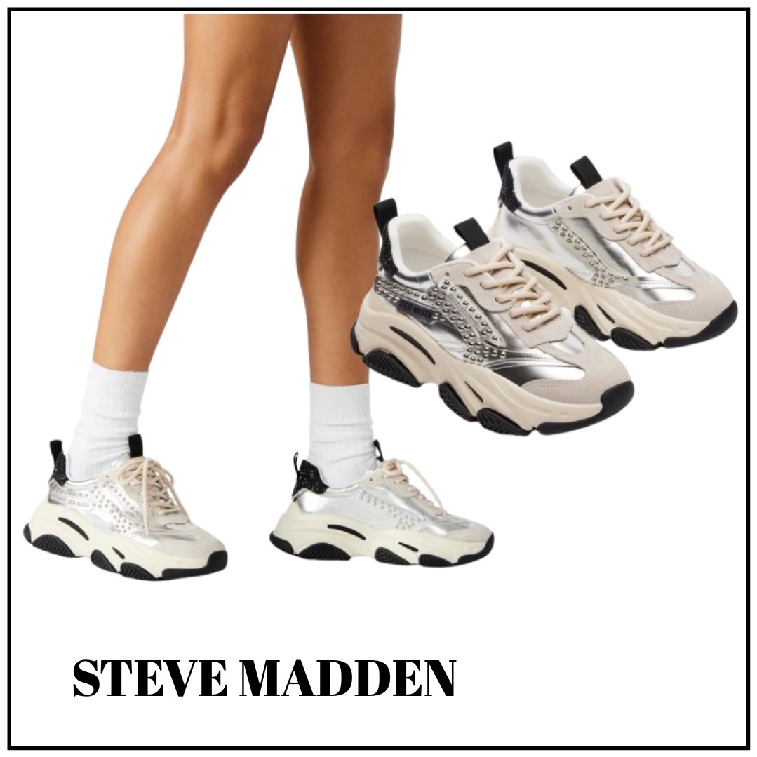 大人気！【STEVE MADDEN】Possession スタッズ スニーカー