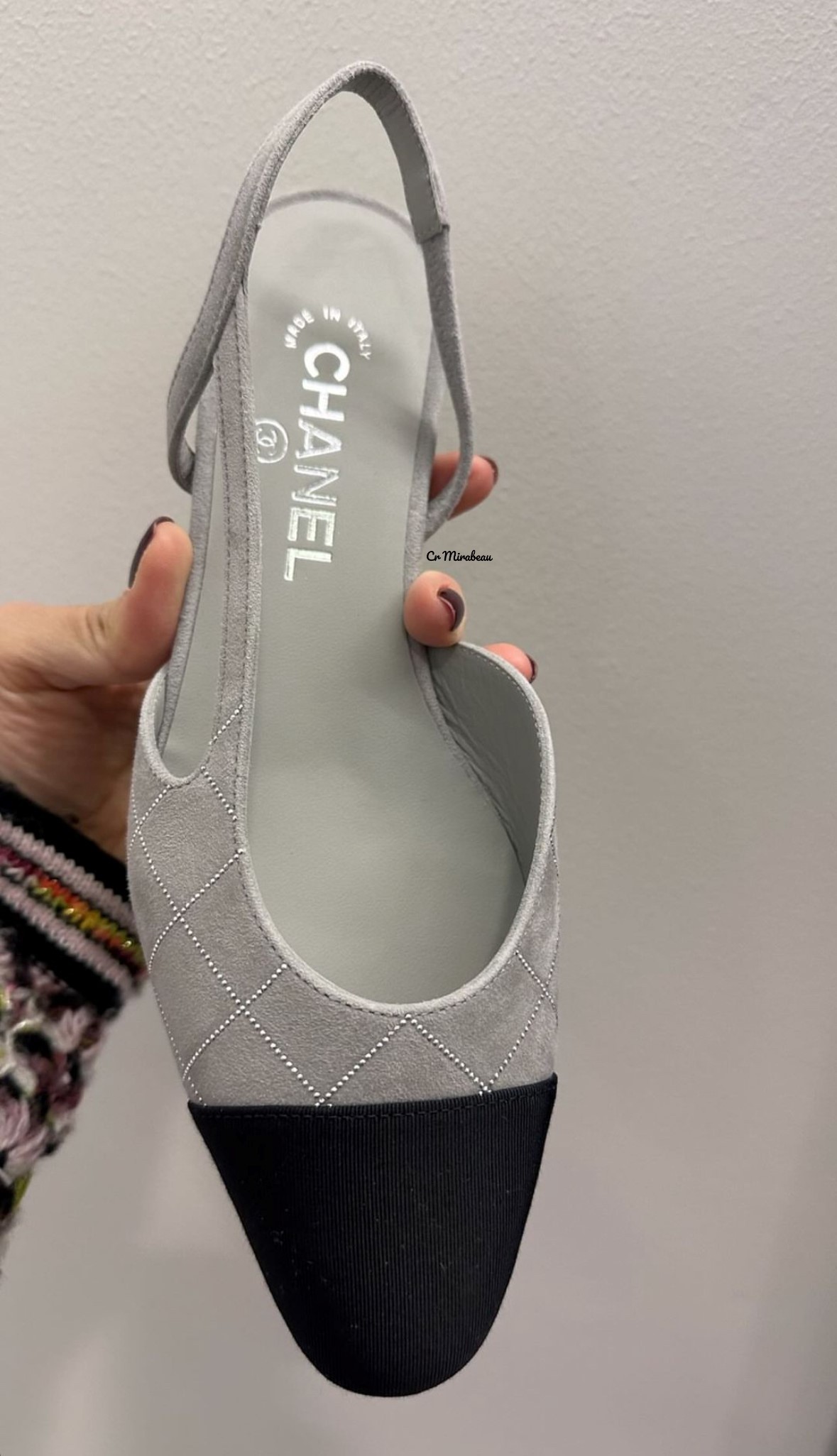 【入手困難☆エレガントな足元】CHANEL スリングバック シューズ 足元エレガント☆】CHANEL スリングバック シューズ