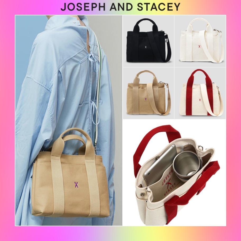 【JOSEPH&STACEY】韓国人気★Stacey Daytrip Tote Canvas S