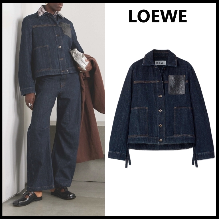 【LOEWE】ロエベ ワークウェア ジャケット デニム