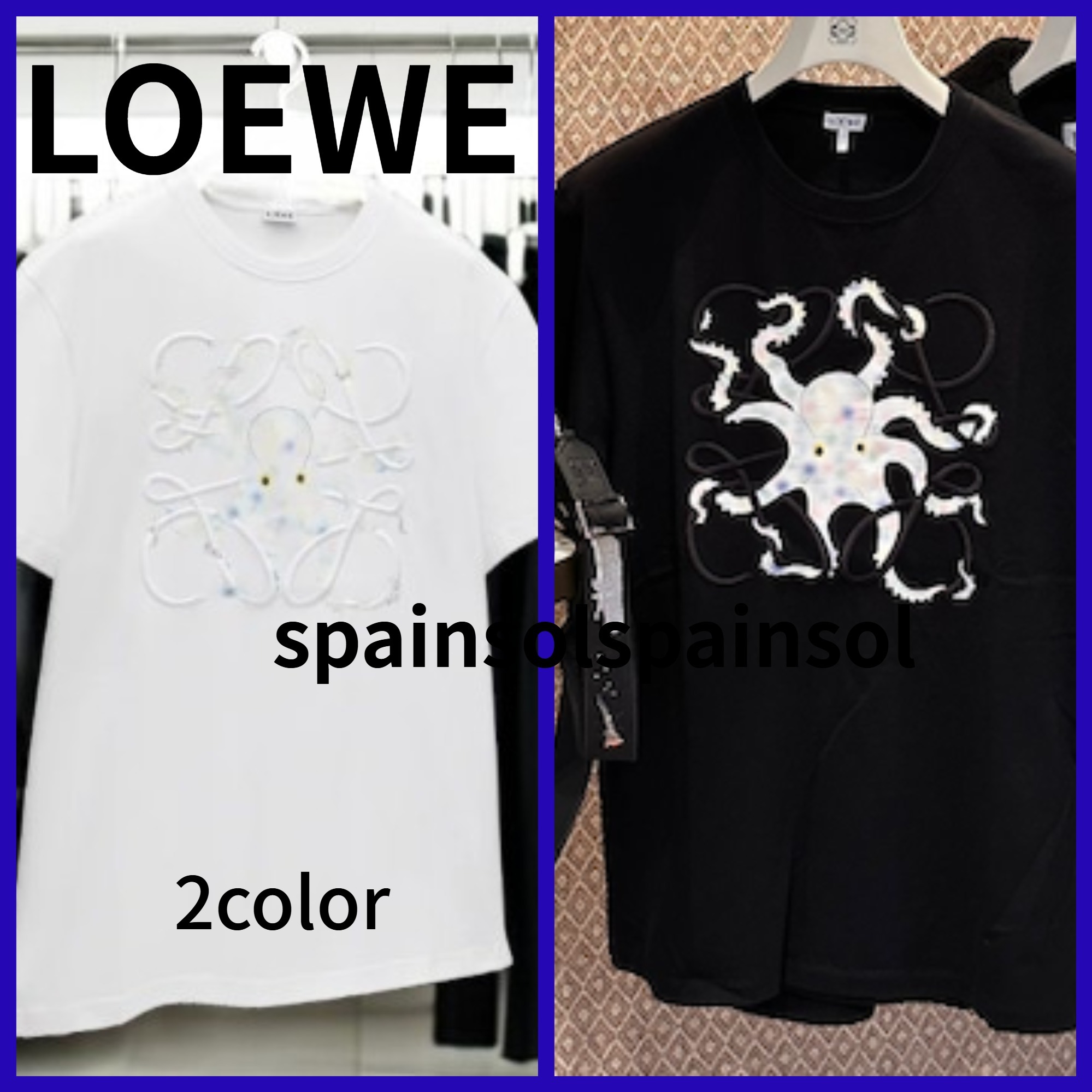 ★25SS★ LOEWE x Suna Fujita コラボ Tシャツ