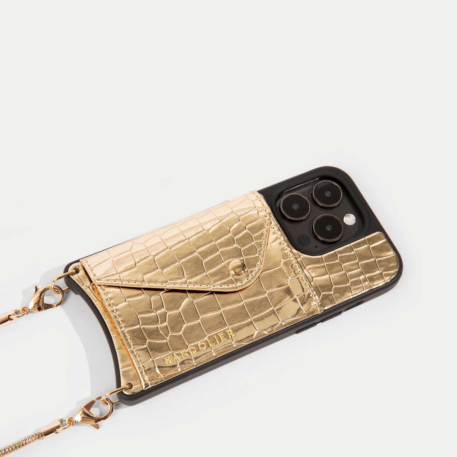 関税込み♪【BANDOLIER】GIA Iphone ケース 16 対応 BANDOLIER】GIA iPhone メタリック ケース(16 SERIES! OK)
