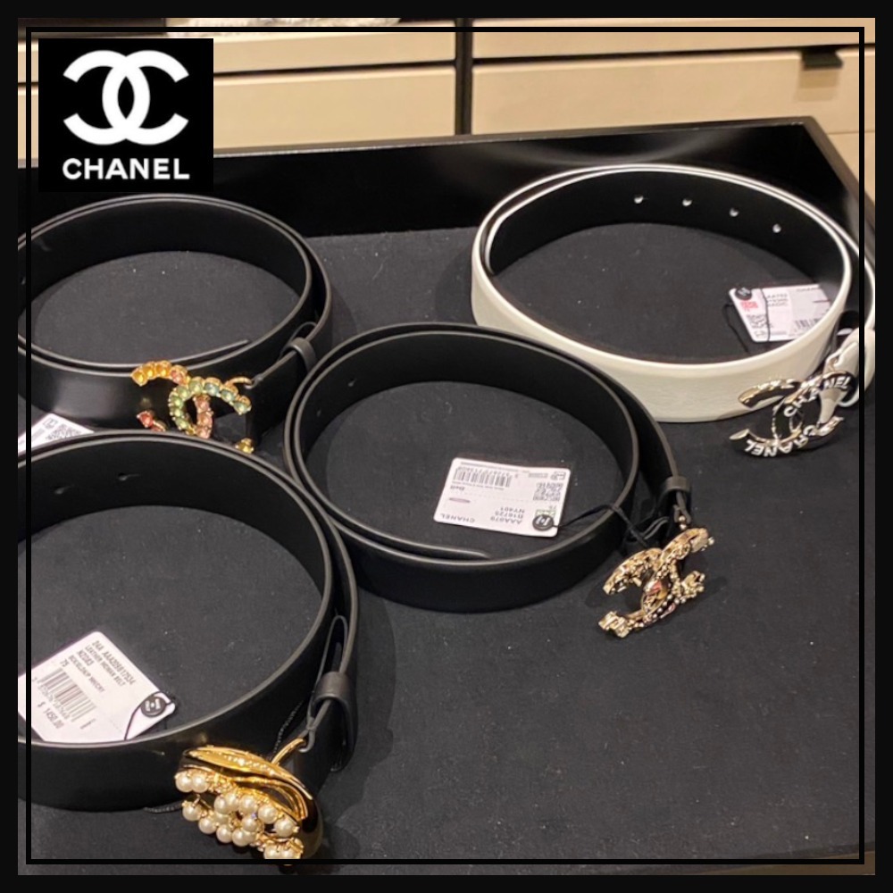 【ひとつあると長く使える♡】CHANEL ベルト