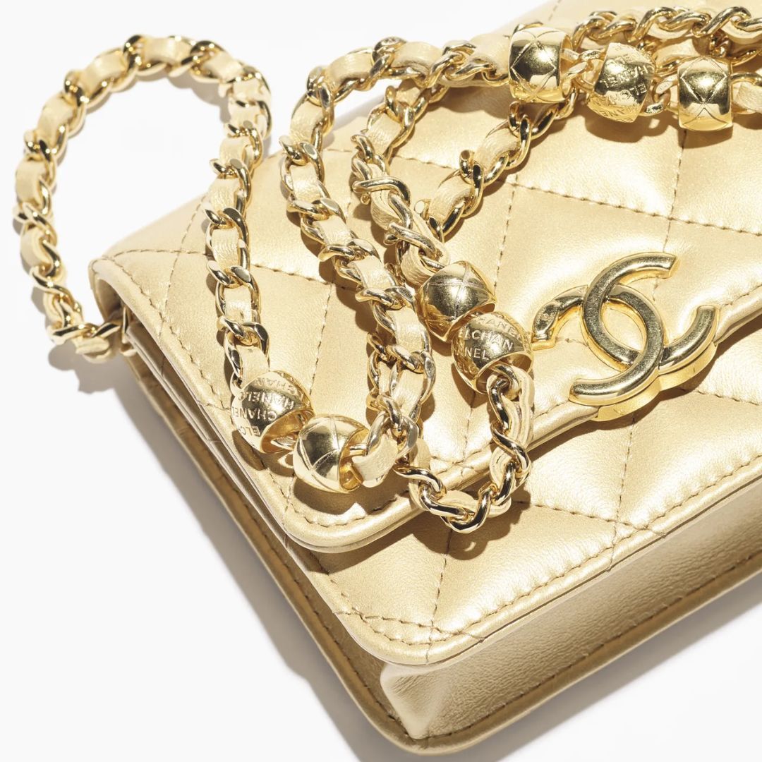 《25C》CHANEL シャネル チェーンクラッチ ミニサイズ
