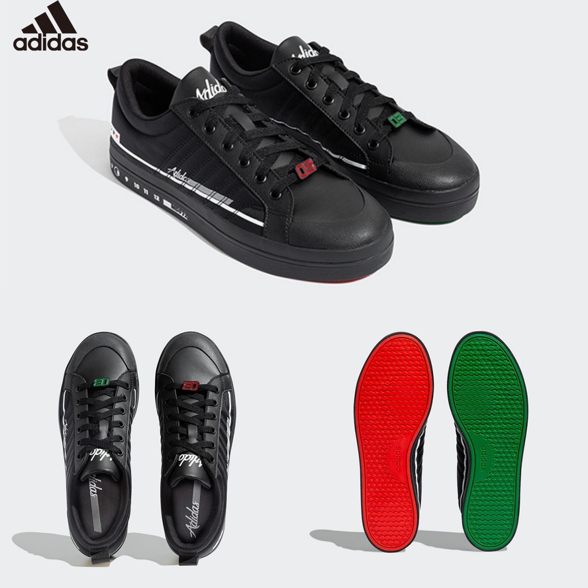 Adidas★アディダス スニーカー BRAVADA HP9682 AD27
