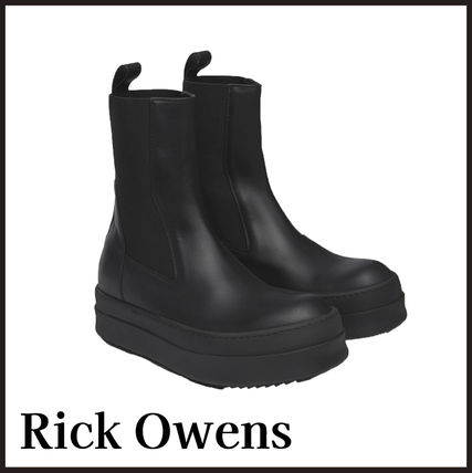 サイドゴア RICK OWENS(リックオウエンス) ブーツ(メンズ