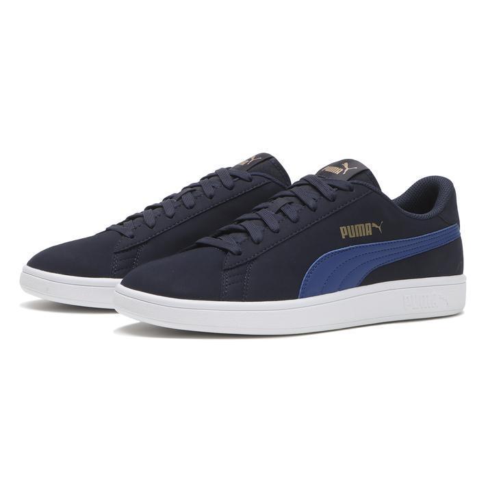 【PUMA】 プーマ SMASH V2 SS WIDE NEW NAVY 国内発送
