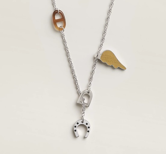 フランス発 ☆HERMES☆ ボン・ヴォヤージュ ネックレス