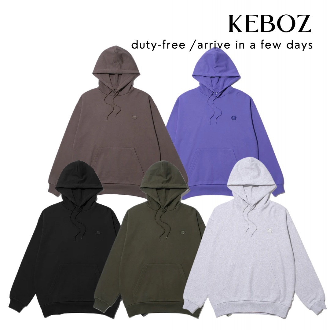 【KEBOZ】BB SMALL WAPPEN SWEAT HOODIE