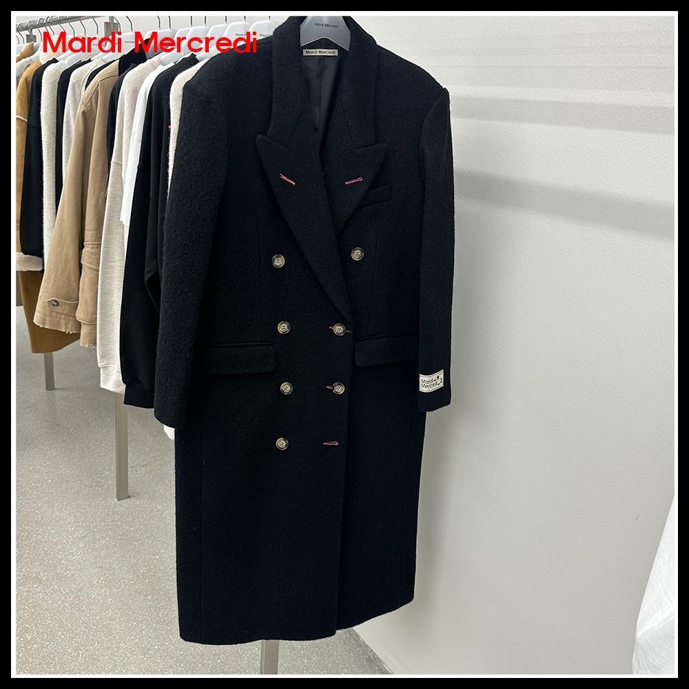 ★MARDI MERCREDI★ALPACA OVERSIZED MAXI COAT DOUBLE★