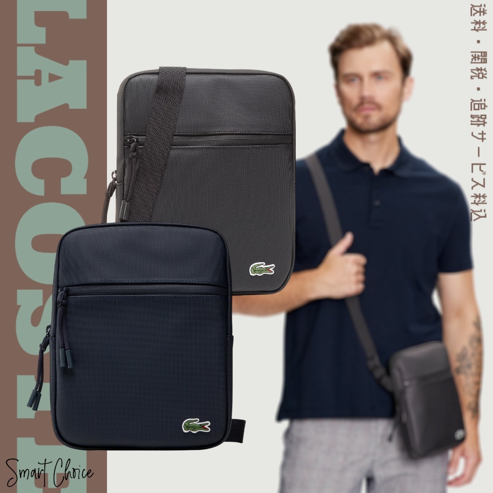 【Lacoste】LCST ユニセックス ショルダーバッグ