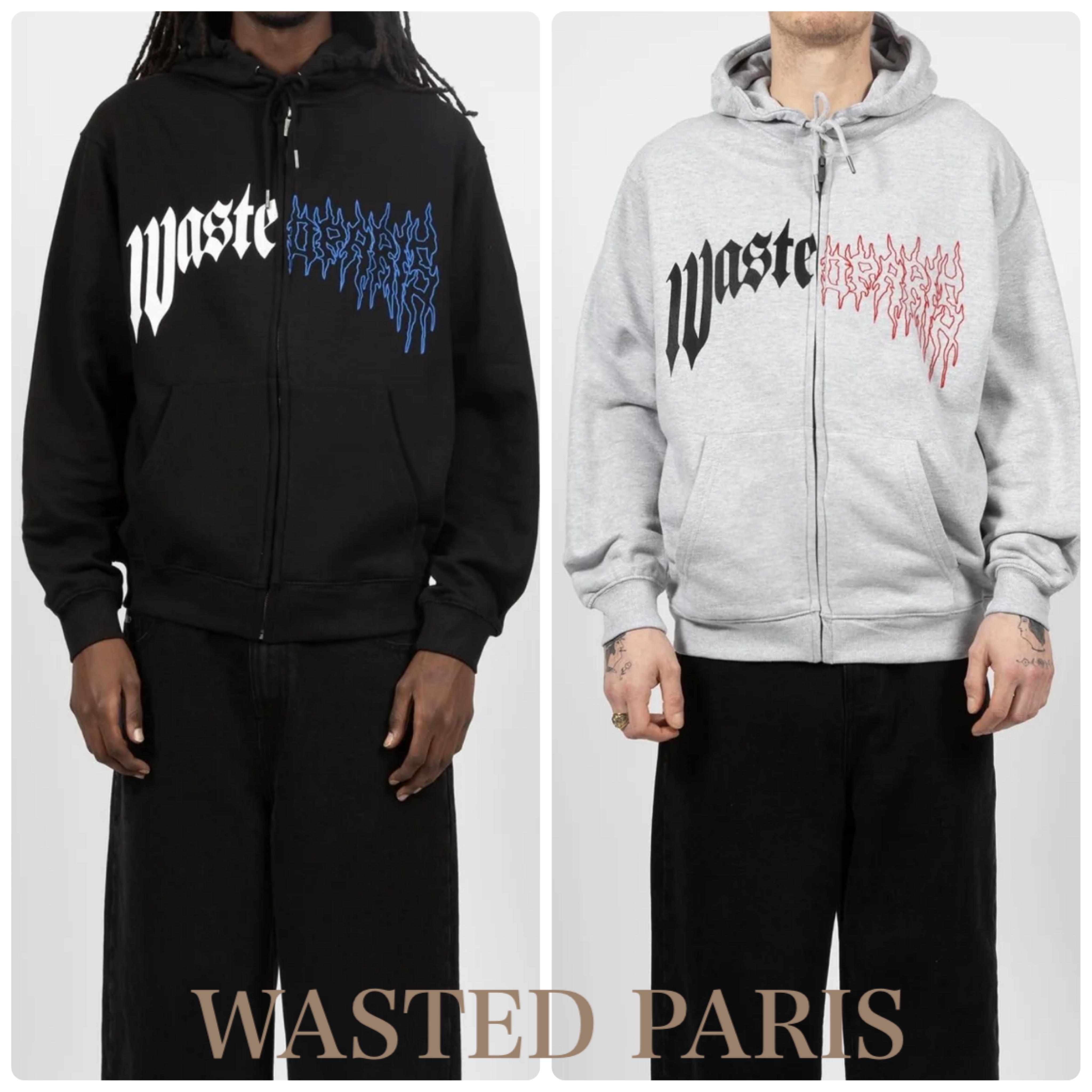フランス発 WASTED PARIS  DARK PITCHER パーカー フーディ