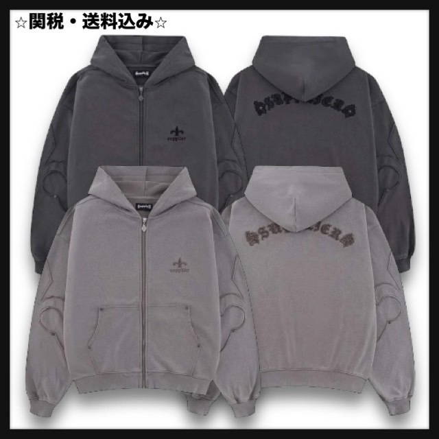 [SUPPLIER] ジップフーディ