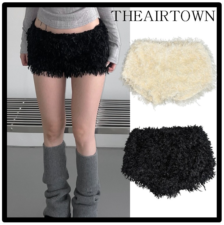 ★送料・関税込★THEAIRTOWN★ostrich fur shorts★