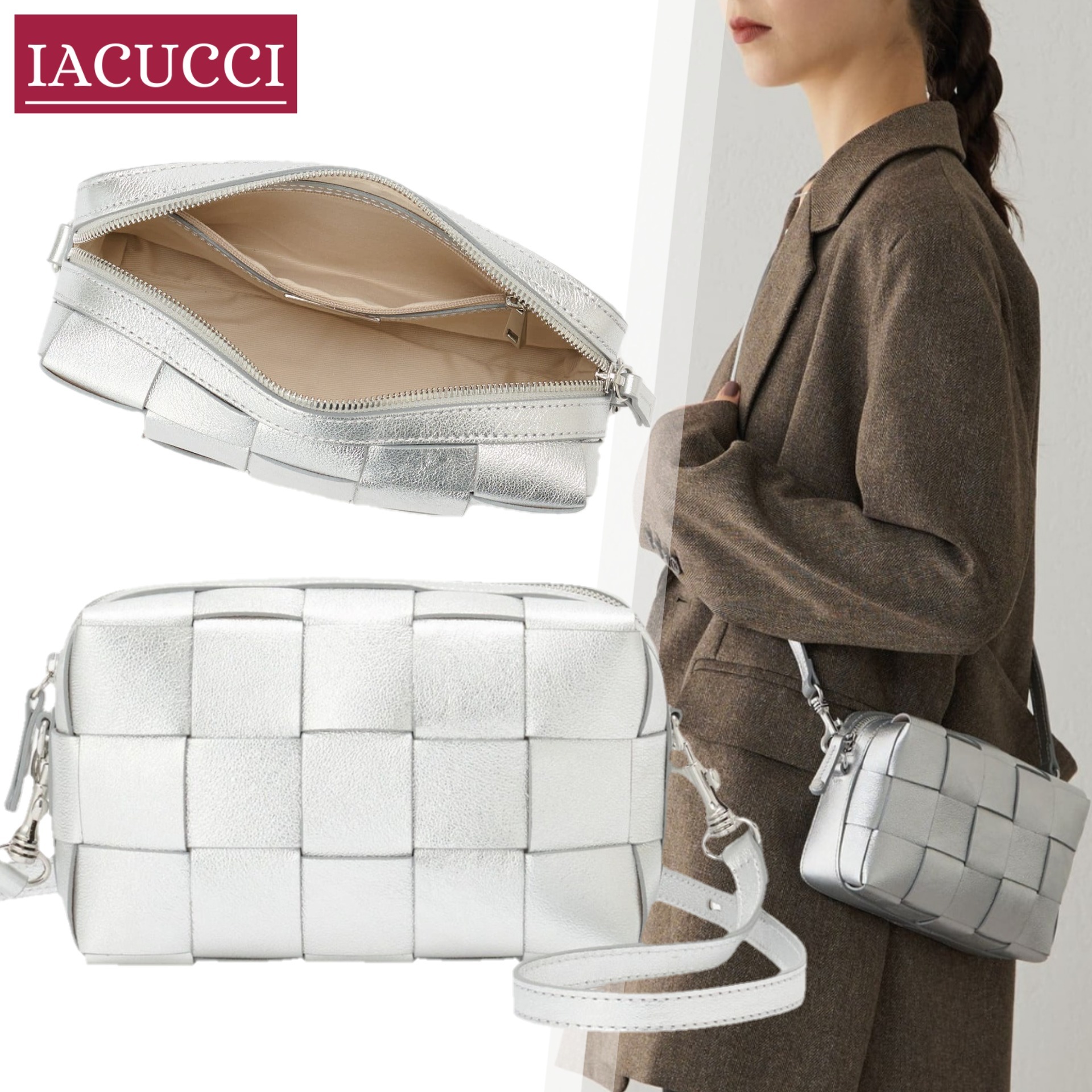 国内直営【IACUCCI】BERTA ショルダーバッグ XS 3WAY 送料込