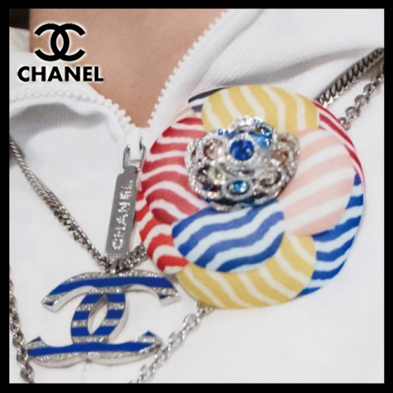 国内発送【コーデが華やかに】CHANEL カメリアモチーフ ブローチ