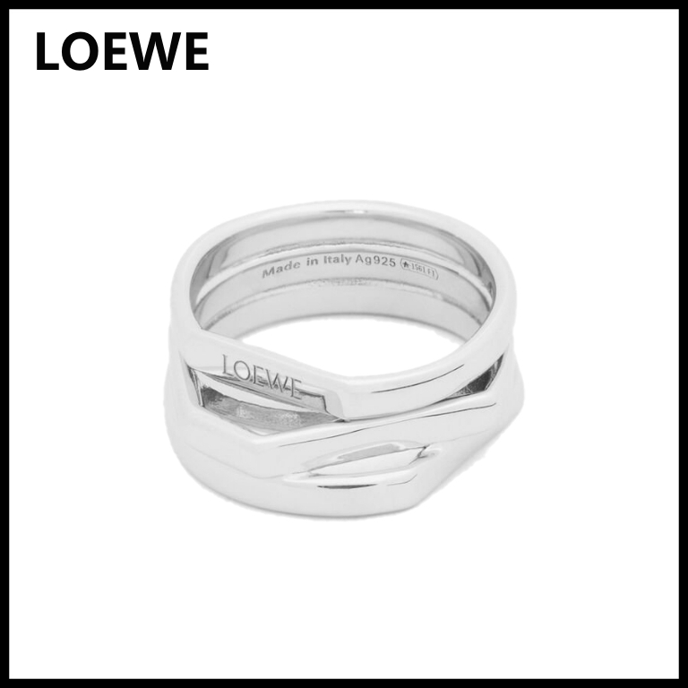 【LOEWE】ロエベ スタック リング スターリングシルバー