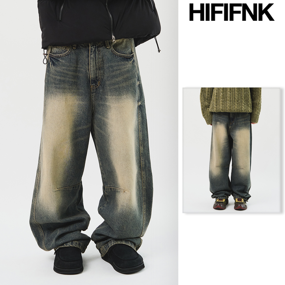 【HI FI FNK】Bolen Wide Denim