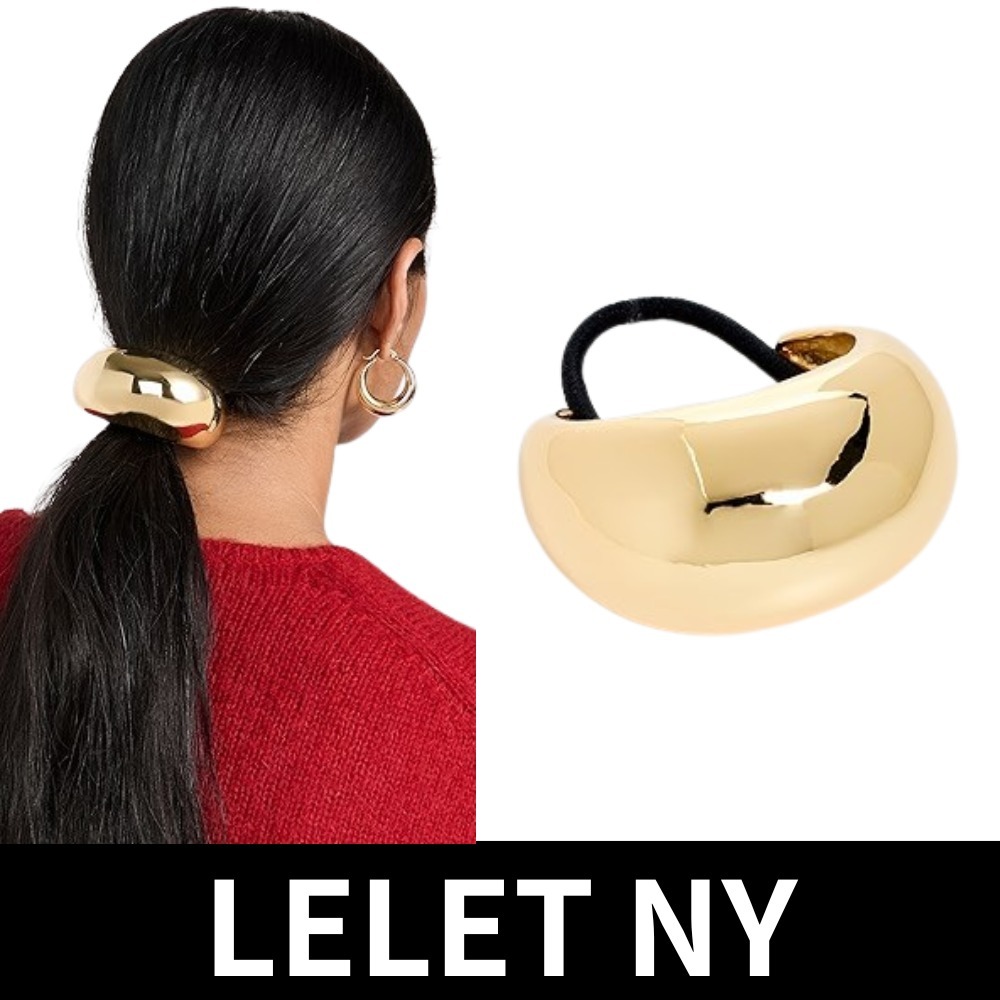 【LELET NY】ドームグロッシーポニーヘアカフ