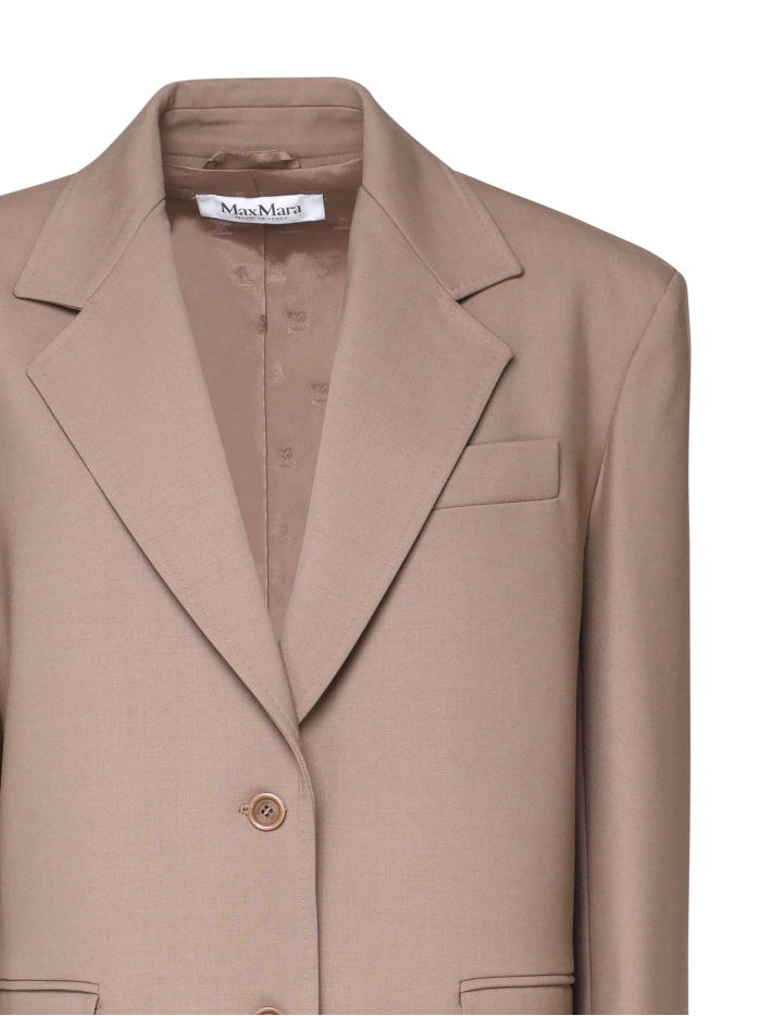 Max Mara】[スエズ] ダブルウール キャンバス ジャケット (Max