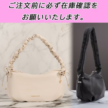 ギャザー ベージュ系 Charles&Keith(チャールズアンドキース