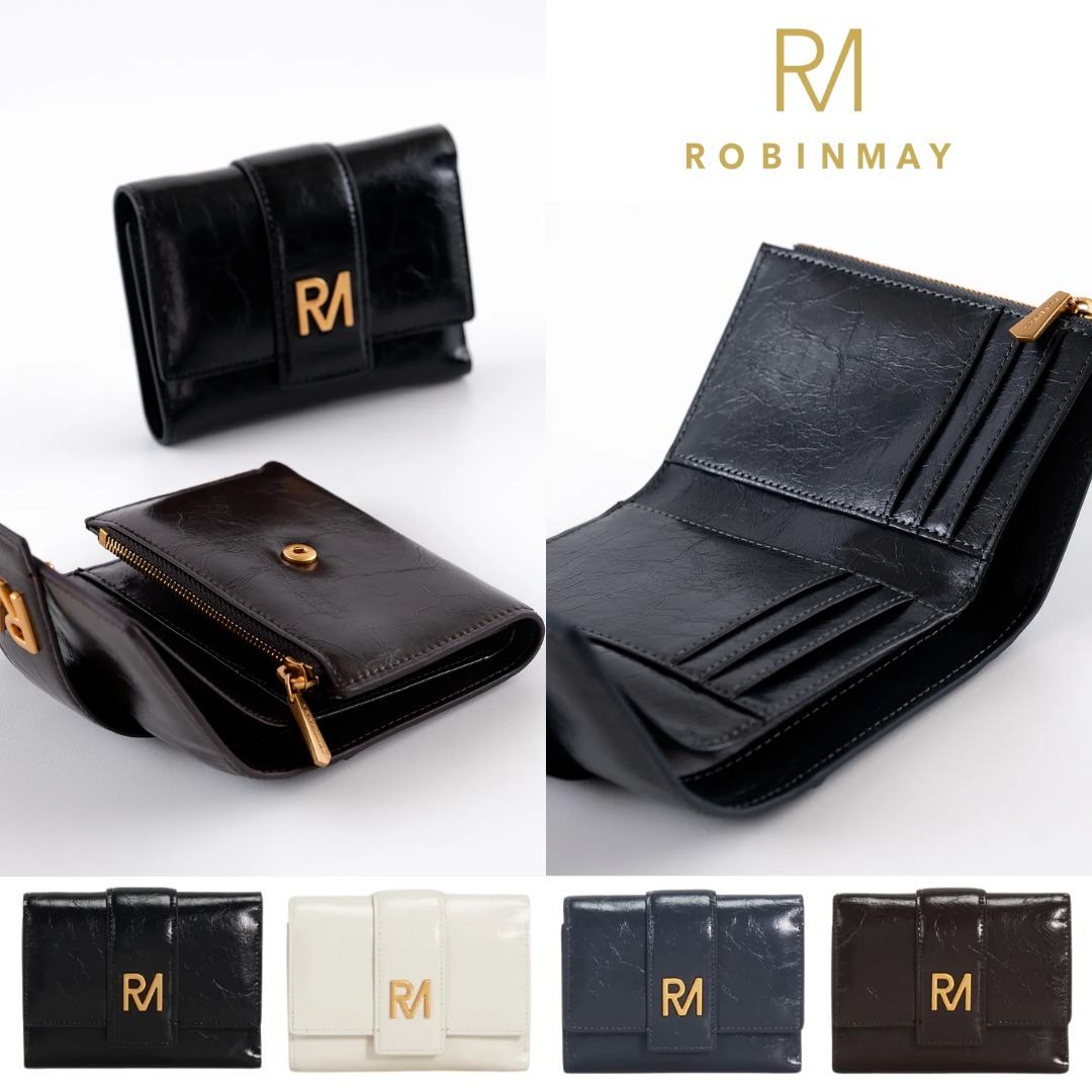 台湾 ROBINMAY Vitti 本革 ショートクリップ L145
