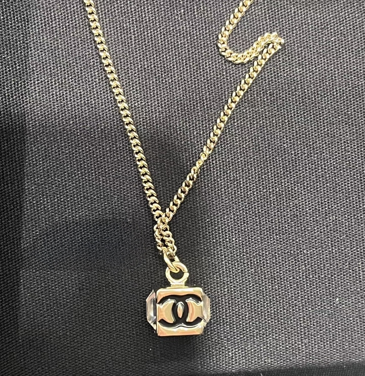 ≪23A★≫シャネル ネックレス シンプル シンプルキューブロゴ】CHANEL ネックレス ギフト