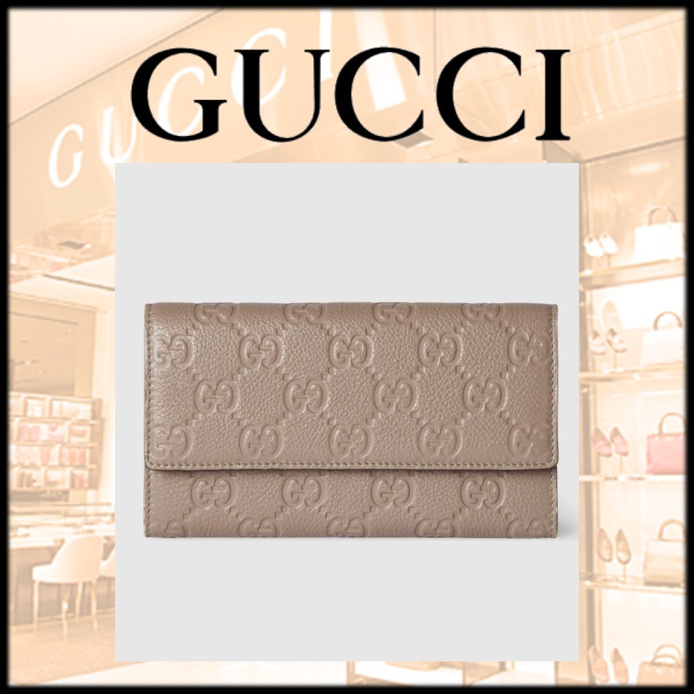 注目の新作【GUCCI】〔GGエンブレム〕コンチネンタルウォレット