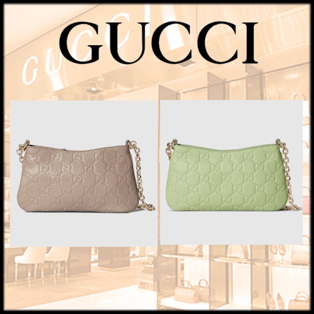 新色発売♪【GUCCI】〔GGエンブレム〕スーパーミニバッグ