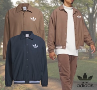 早い者勝ち 大人気 adidas コーチジャケット 男女兼用