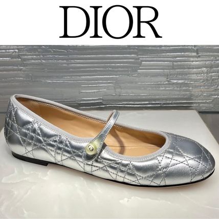 未使用級☆箱付】Dior バレエシューズ バレリーナ 22cm 黒