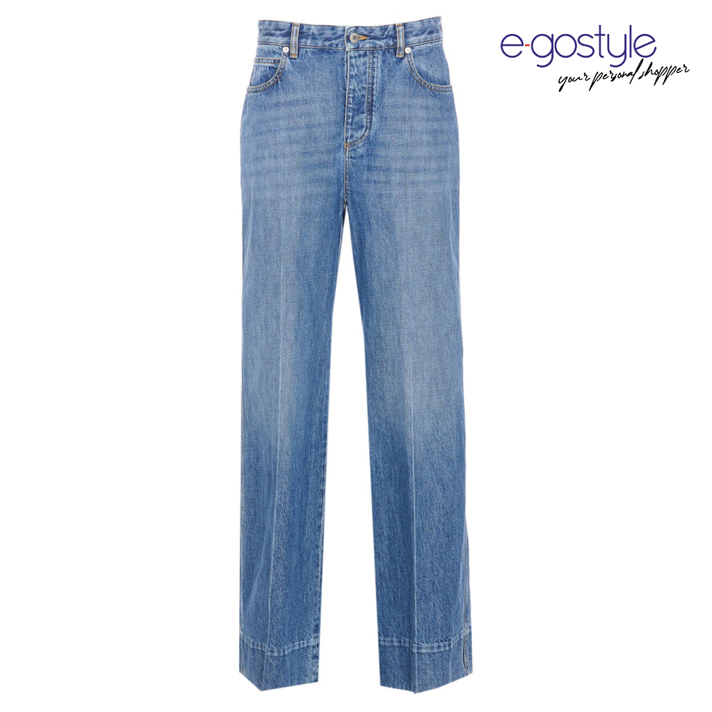 VINTAGE INDIGO TURNED UPジーンズ