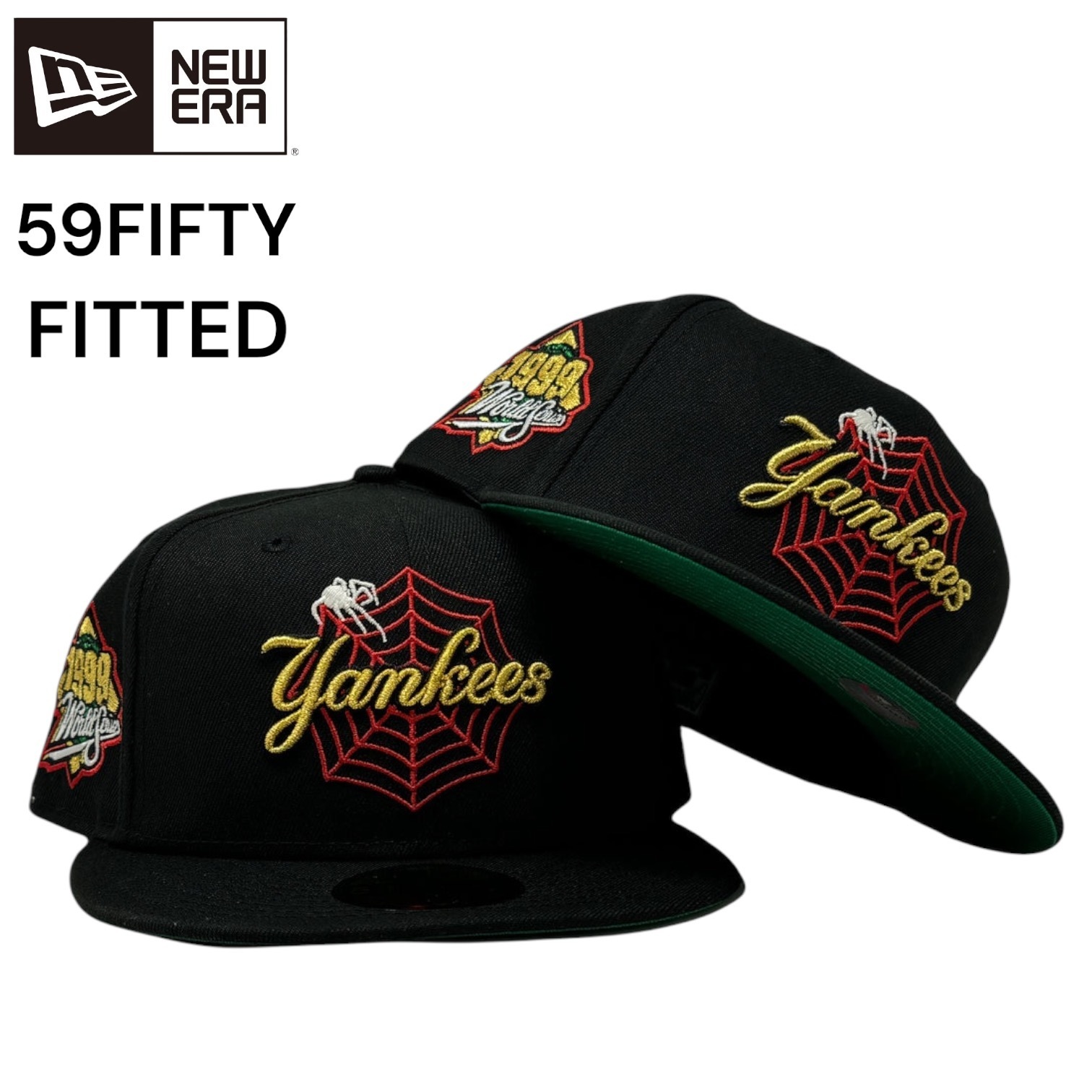 NEWERA ヤンキース MLB 59FIFTY ニューエラ ブラック グリーン