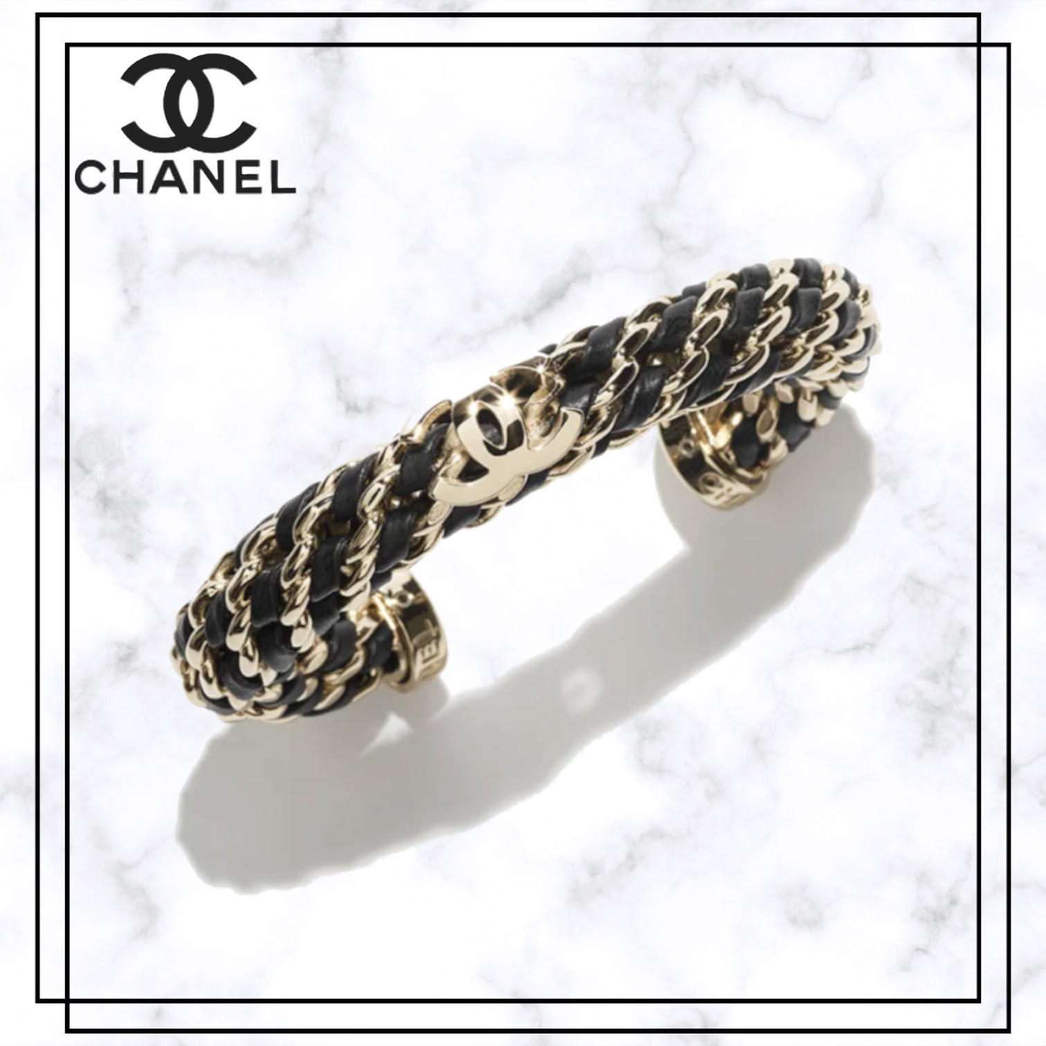【25C/煌びやかなデザイン★】CHANEL バングル