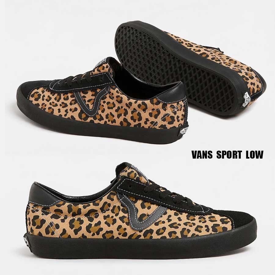 VANS★SPORT LOW★兼用★LEOPARD BLACK